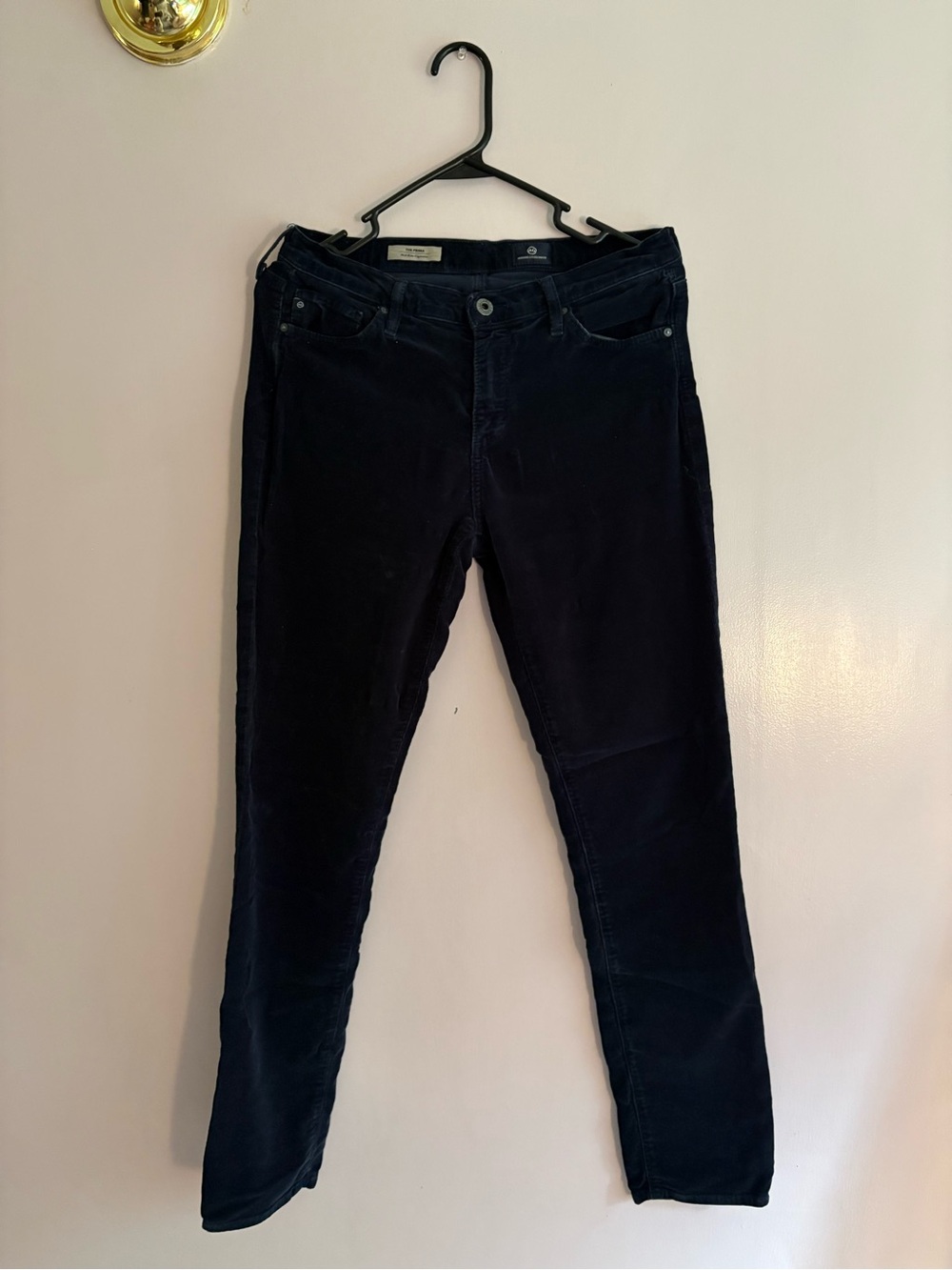 AG Adriano Goldschmied Navy Skinny Jeans
